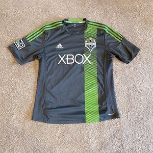 Men’s Vintage Seattle Sounders Jersey Away 2013 Adidas